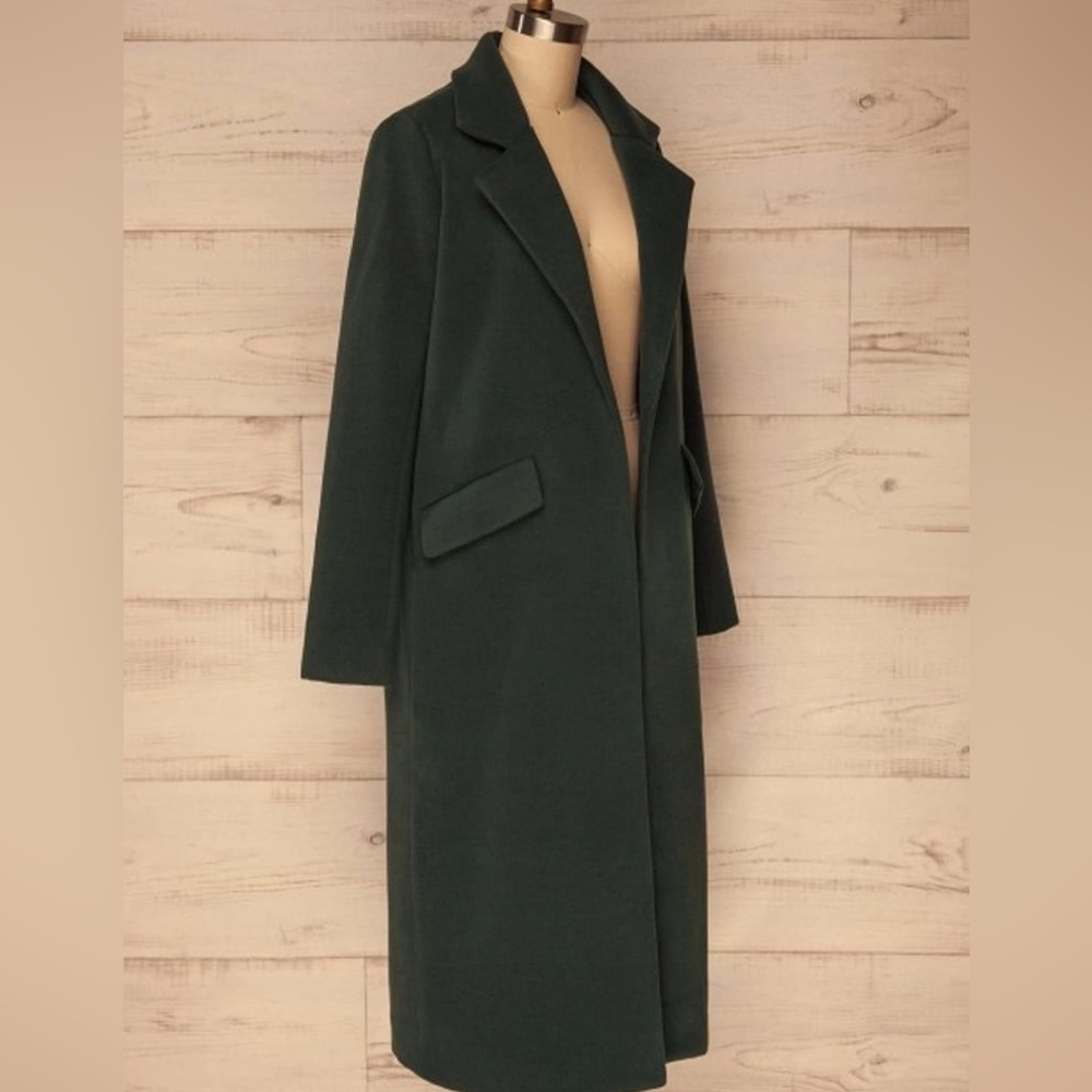 Long Dark Green coat